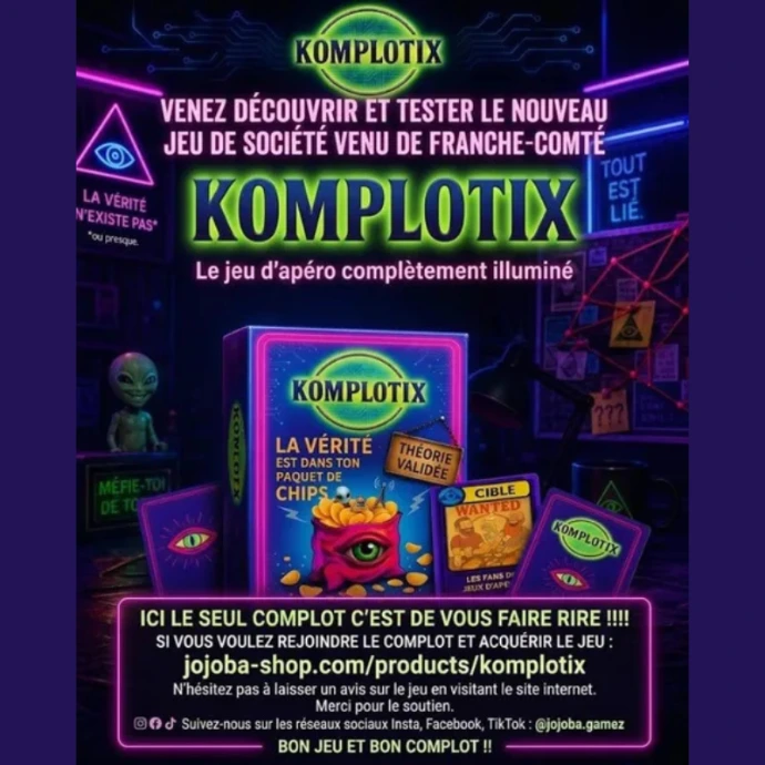 Créateurs du jeu KOMPLOTIX