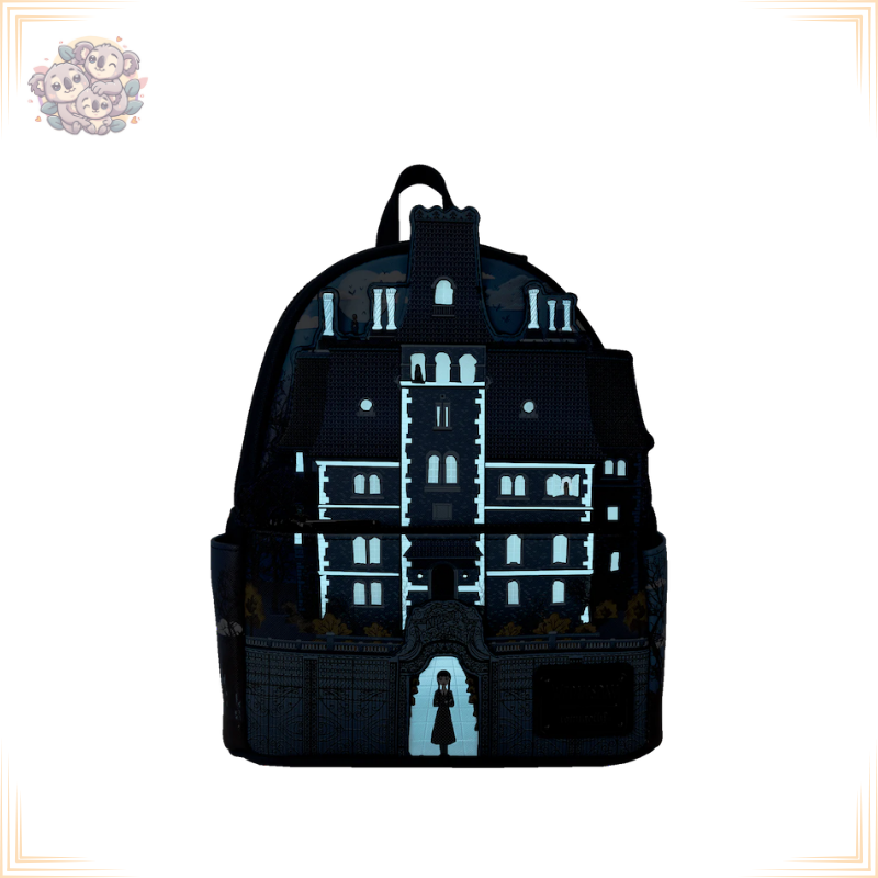 MERCREDI - Nevermore Academy - Mini Sac à Dos LoungeFly