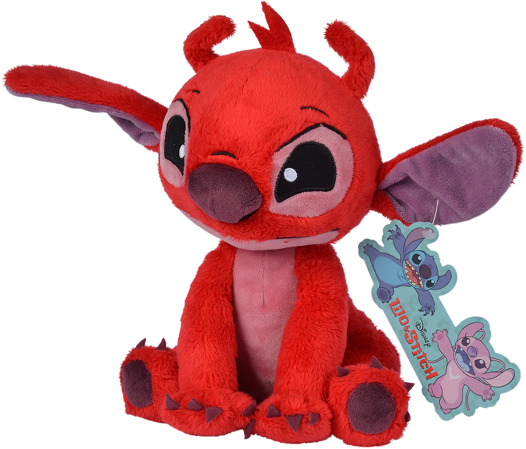 Fluffy Toy Stitch Leroy 25 Cm Red Multicolour