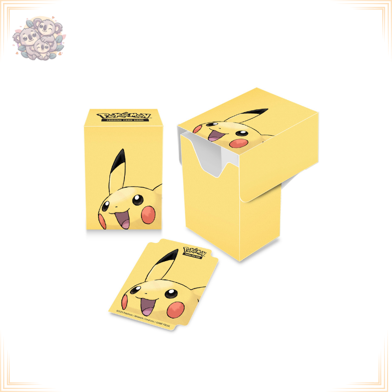 Ultra Pro - Pokémon JCC - Boîte de deck Full View Pikachu