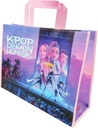 CYP Brands - K-Pop Demon Hunters Shopping Bag Multicoloured Saja Boys Derpy Reusable Bag Tote Bag Resistant Official Product