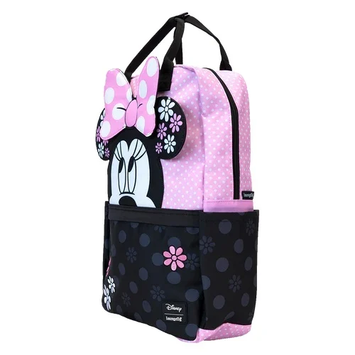 [Précommande] Disney - Sac à Dos Nylon - Minnie "Floral Rock the Dots"