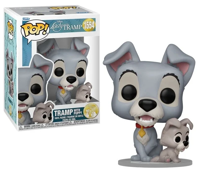 [Précommande] Disney - Pop La Belle et le Clochard - Clochard avec chiot N° 1554