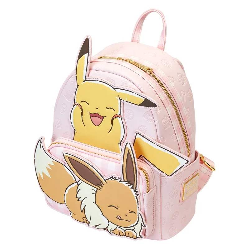 Pokémon - Mini Sac à Dos - Pikachu et Evoli