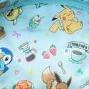 Pokémon - Mini Sac à Dos Triple Poche - Café