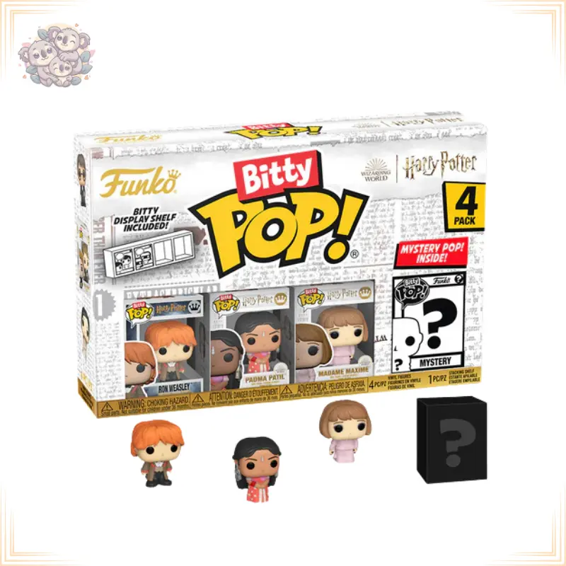 Harry Potter 4 - Bitty Pop 4 Pack 2.5cm - Ron