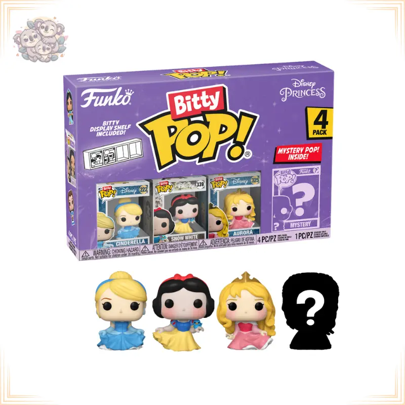 Disney Princesse - Bitty Pop 4 Pack 2.5cm - Cendrillon