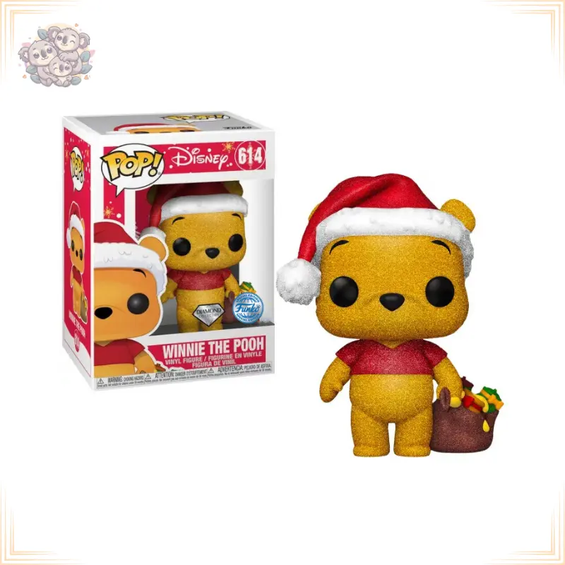 Disney - Winnie L'Ourson Pop - Winnie L'Ourson "Noël" (Diamond Glitter) N° 614