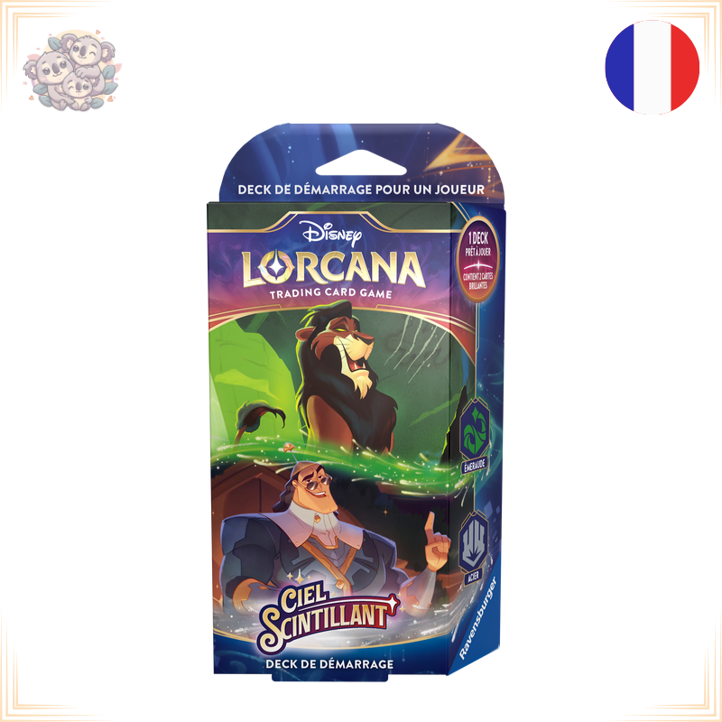 Lorcana - Deck de Démarrage - Chapitre 5 Ciel Scintillant (Scar et Kronk)