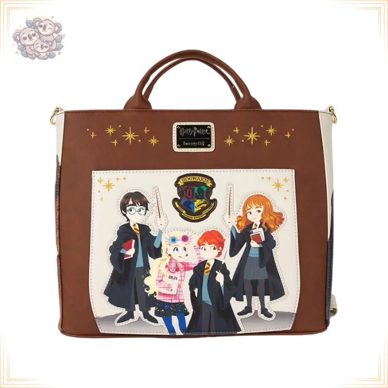 [LOU235283] Harry Potter - Printemps - Convertible Tote Bag Loungefly