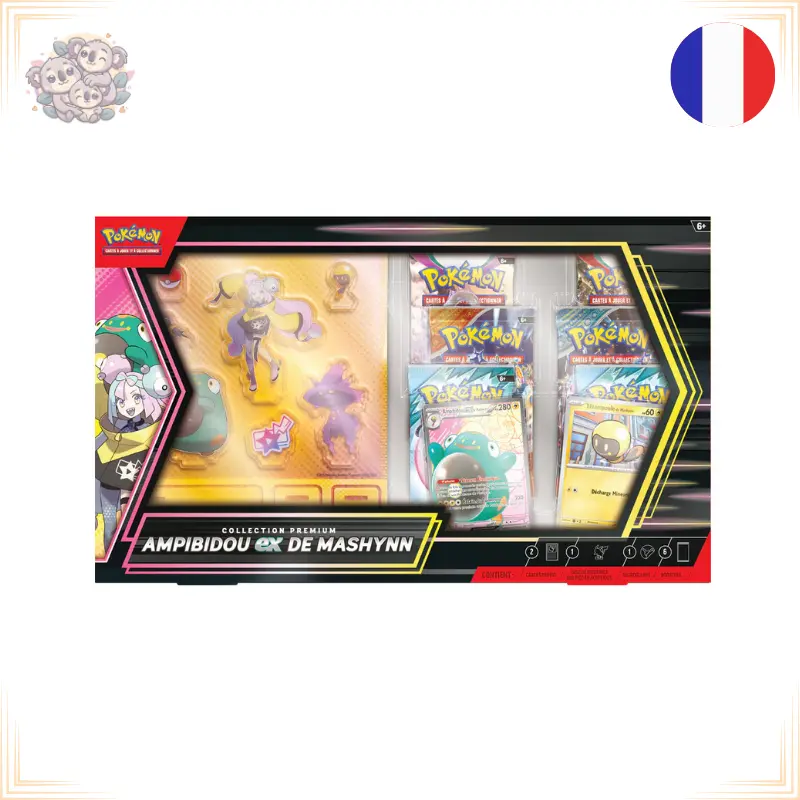 Pokémon - Coffret Ex Premium Collection Ampibidou - Mai 2025