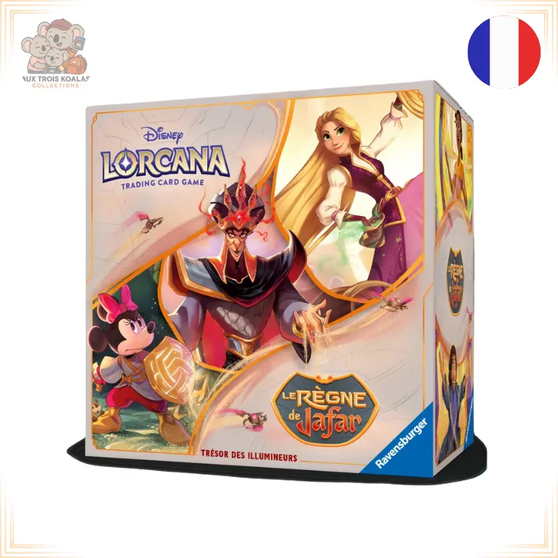 [LOR243621] Lorcana - Coffret Collector - Trésors des Illumineurs - Trove Pack - Chapitre 8 Le Règne de Jafar