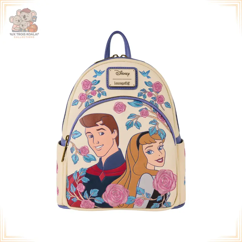 [LOU236484] Disney - Princesse Aurore et Prince Phillip - Mini Sac à Dos LoungeFly