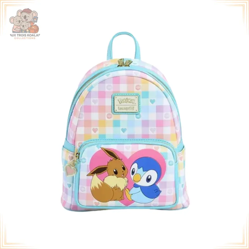 [LOU233964] Pokémon - Tiplouf et Evoli - Mini Sac à Dos Loungefly