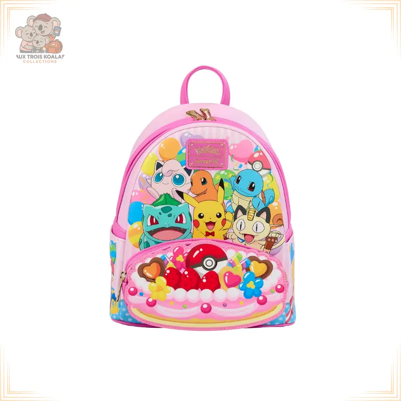 [LOU236451] Pokémon - Friends Party - Mini Sac à Dos LoungeFly