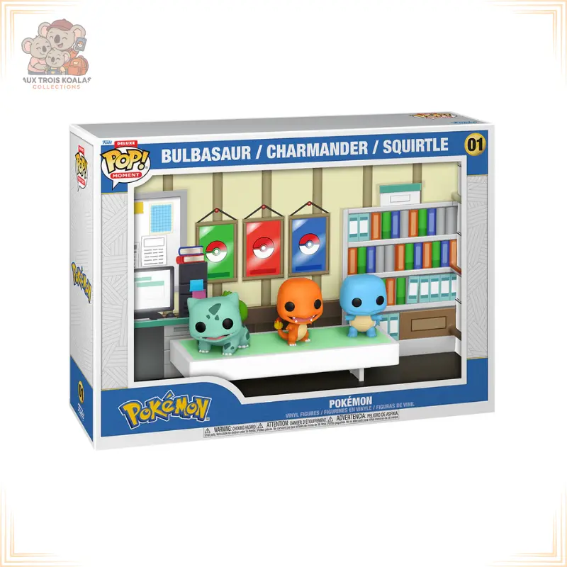 [POP237145] Pokémon - Pop Moments Deluxe N°01 - Pokemon Starters 1996