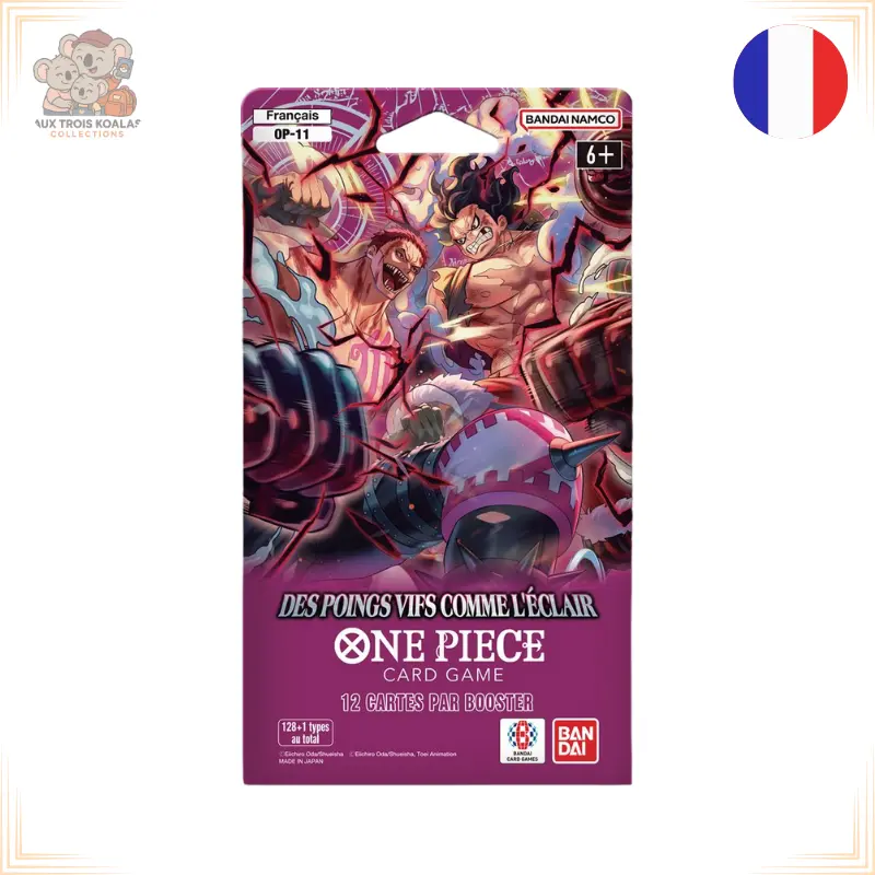 [OPOP11FR] One Piece - Blister - OP11 Des Poings Vifs Comme l'Eclair