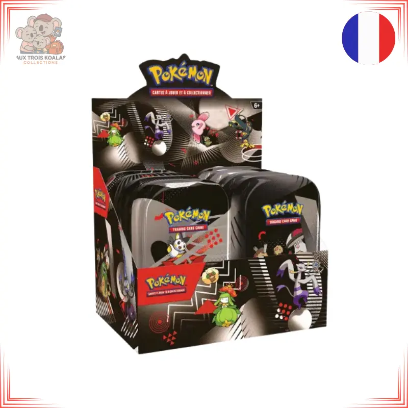 Display - Mini Tin - EV10.5 Foudre Noire et Flamme Blanche