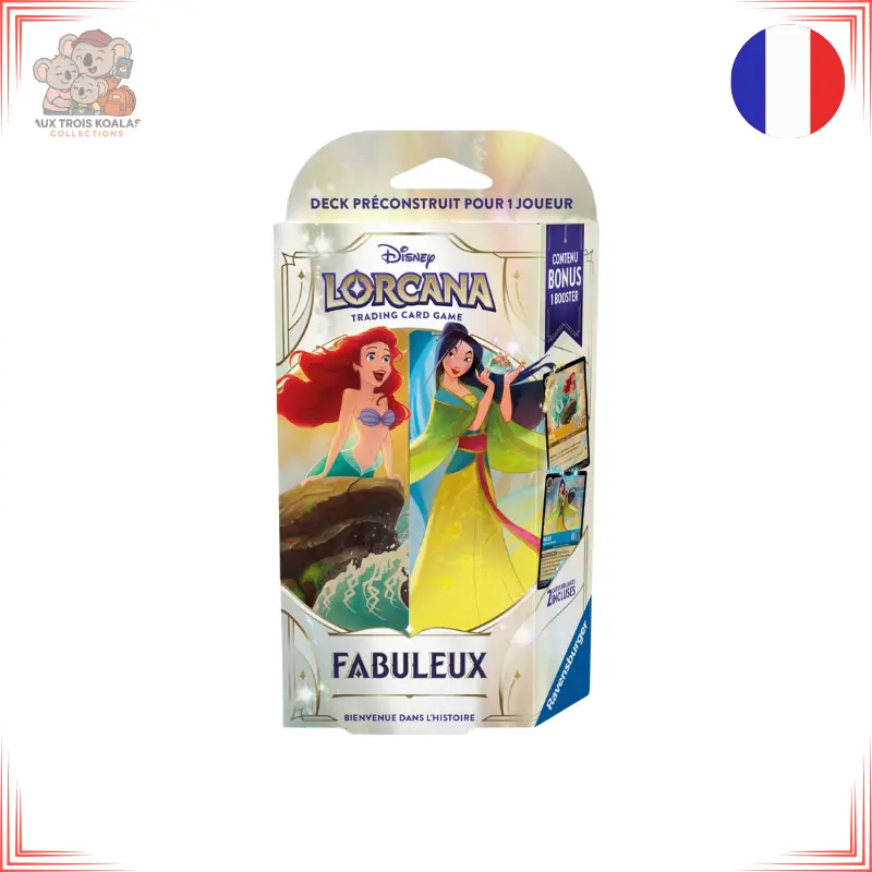 [LOR245976_1] Lorcana - Deck De Démarrage (Au Choix) - Chapitre 9 Fabuleux (Ariel et Mulan)