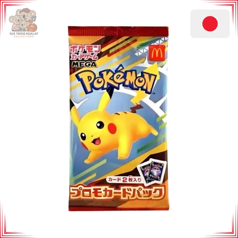 Booster Promo Pokémon McDonald’s 2025 – Exclu japonaise