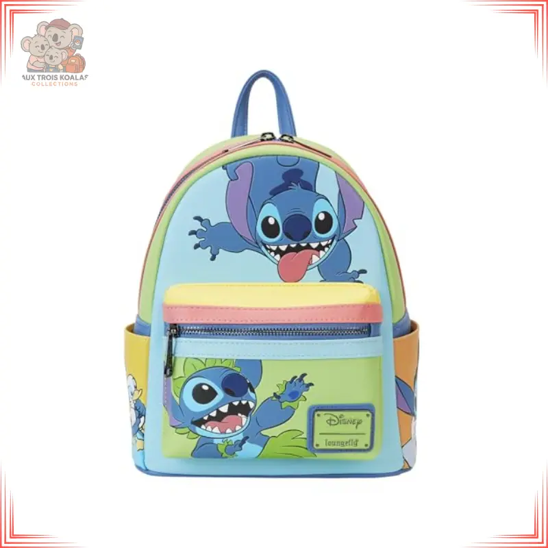 Disney - Jaase Stitch Colorblock - Mini Sac à Dos Exclusive 