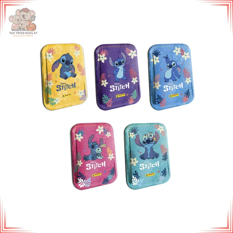 [PAN246692] Disney - Stitch Panini Pocket Tin 14 Paquets Stickers (Modèles Aléatoires)