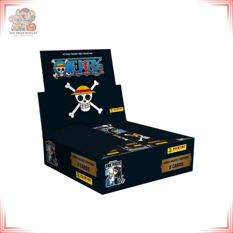[PAN246761] One Piece - Panini Display 18 Pochettes 8 Trading cards 