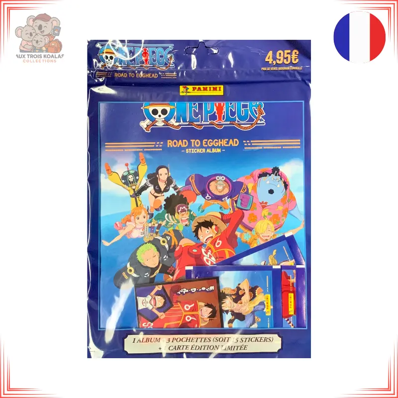 One Piece - Panini Starter Pack (1 album + 3 packets)