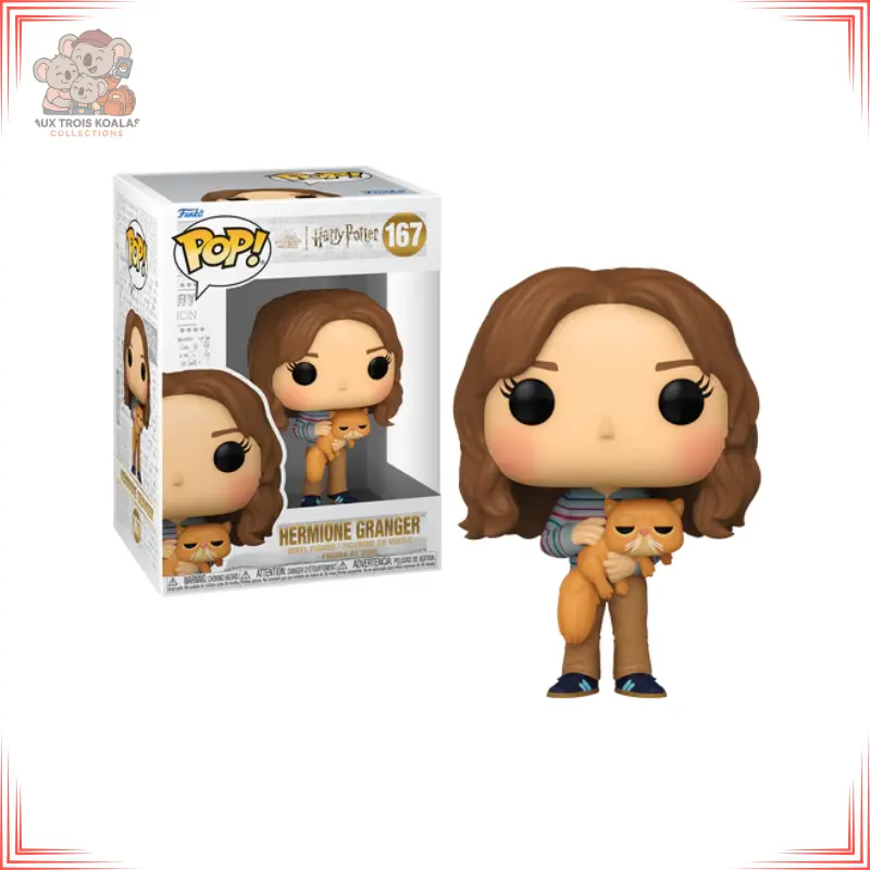 Harry Potter 3 - POP & Buddy N° 167 - Hermione avec Pattenrond
