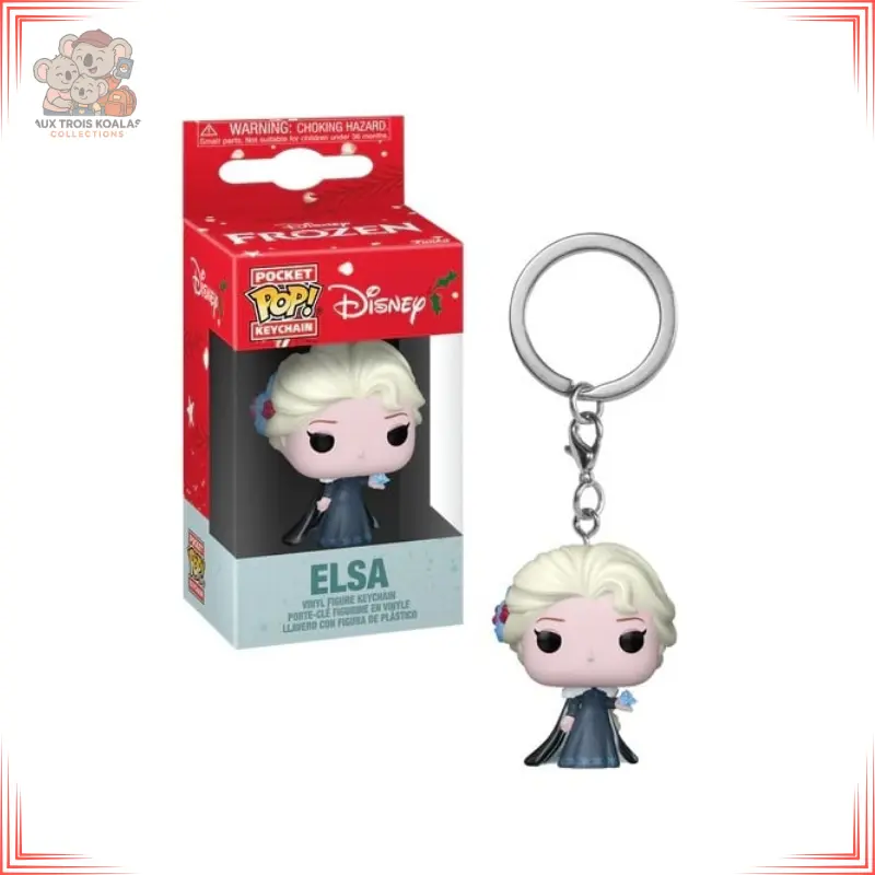 Princess Holiday - Pocket Pop Keychain - Elsa