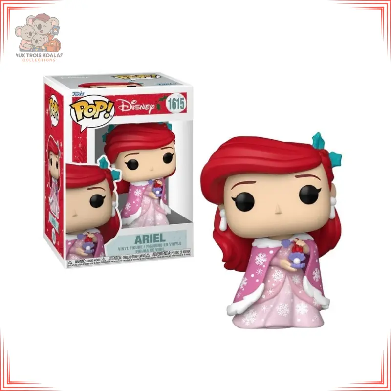 Princess Holiday - Pocket Pop Keychain - Ariel