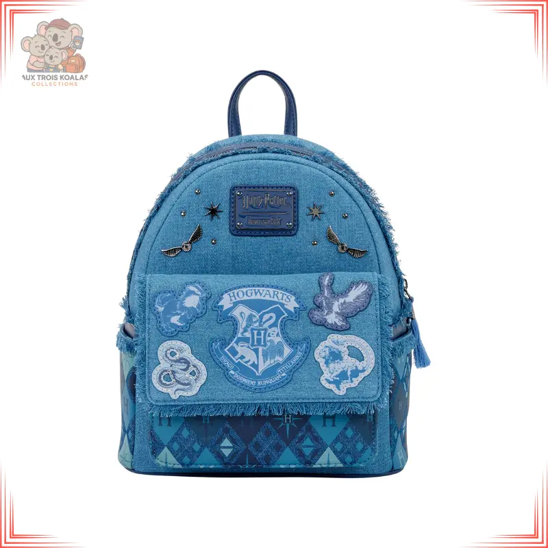 [LOU240096] Harry Potter - Denim - Mini Sac à Dos LoungeFly