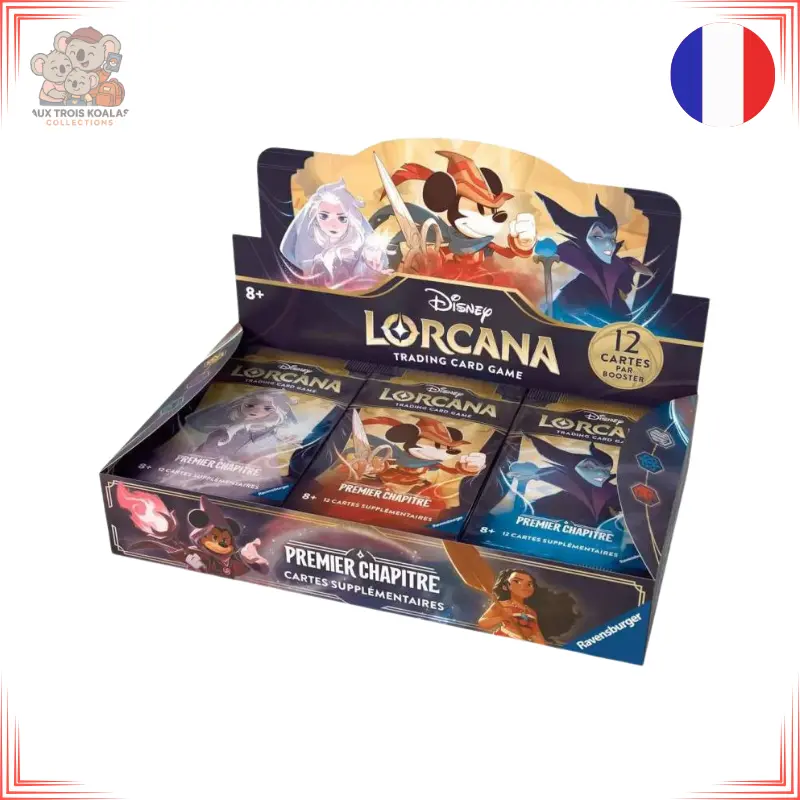 [LOR226530] Lorcana - Display de 24 Boosters - Chapitre 1 - Réimpression
