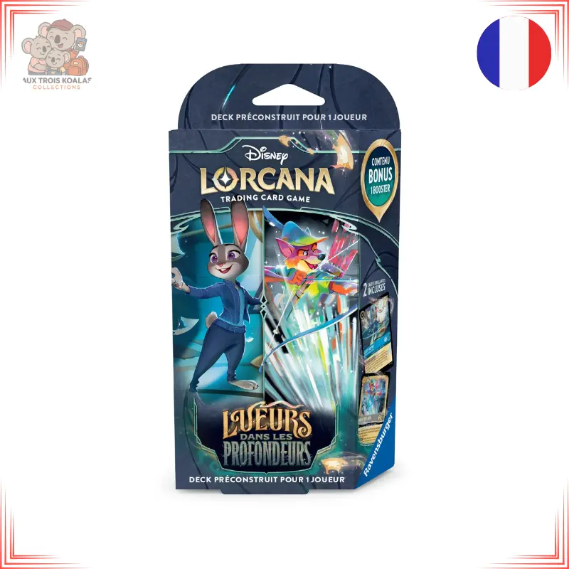 [LOR249485] Lorcana - Deck De Démarrage (Au Choix) - Chapitre 10 Lueurs dans les Profondeurs (Juddy Hopps / Robin des Bois)