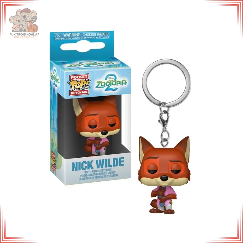 [POP241541] Zootopie 2 - Pocket Pop Keychain - Nick Wilde
