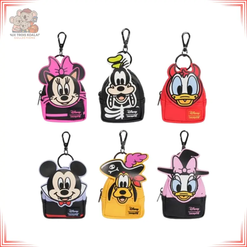 [LOU249604] Disney - Halloween - Mini Backpack Bag Charm Loungefly Mystery Box  (Minnie Mouse)
