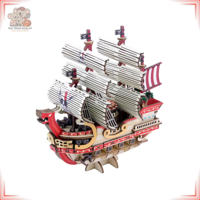 [245480] One Piece - Red Force - Wood Model Kit 14x7.1x13.7cm
