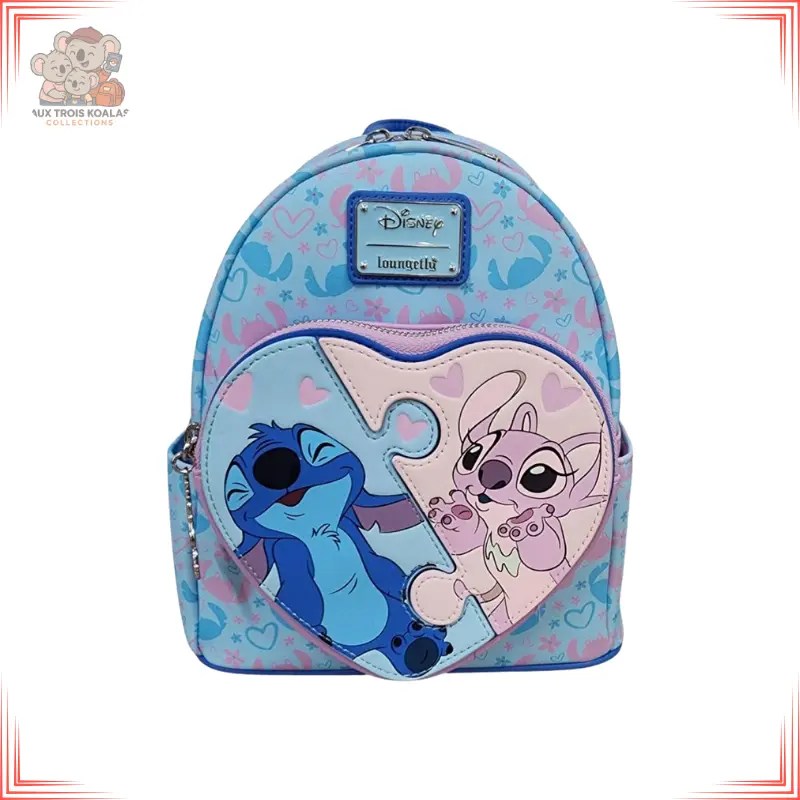 Disney - Stitch & Angel - Mini Sac à Dos LoungeFly "Exclusive Edition" 