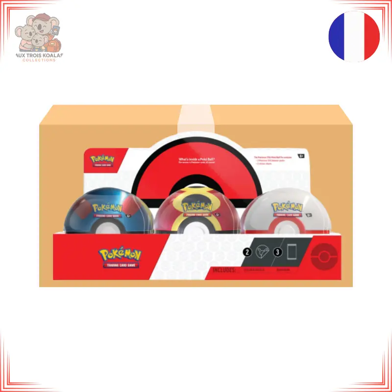 [POK247193_1] Pokémon - Carton de 6 Pokeball Tin - Dec 2025