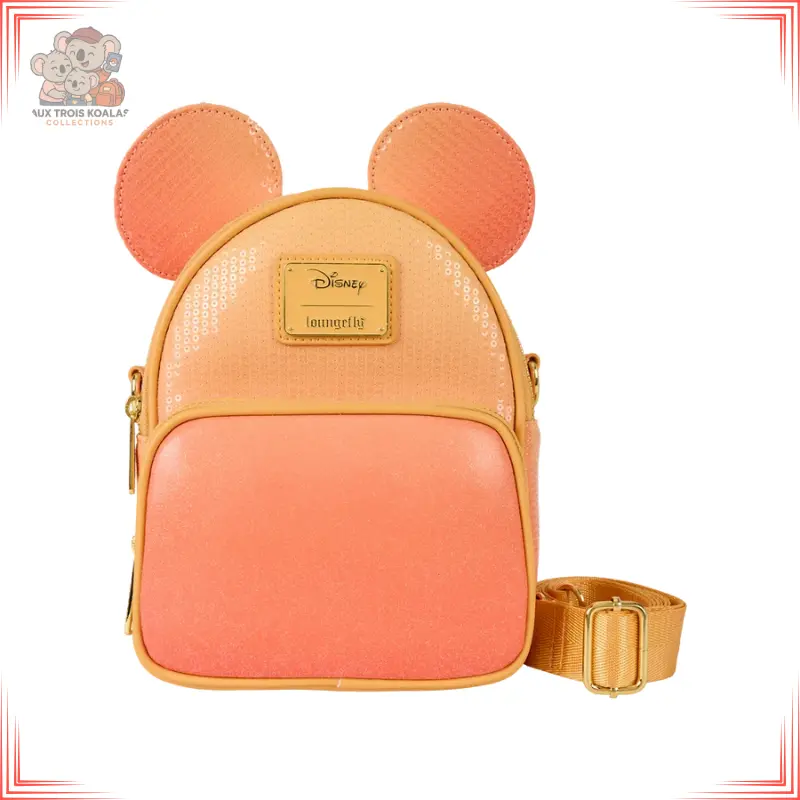 Disney - Mickey "Glitter" - Sac Bandoulière Convertible Loungefly 