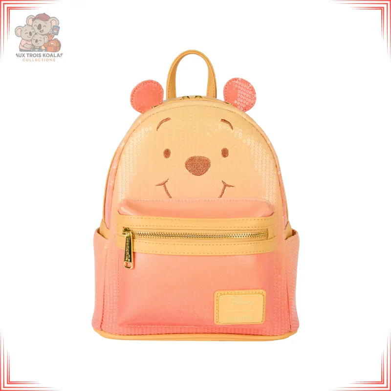 [LOU244048] Disney - Winnie L'Ourson - Mini Sac à Dos LoungeFly