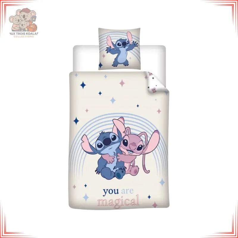 [242991] Lilo et Stitch - You are magical - Parure de lit 140x200cm + 65x65cm