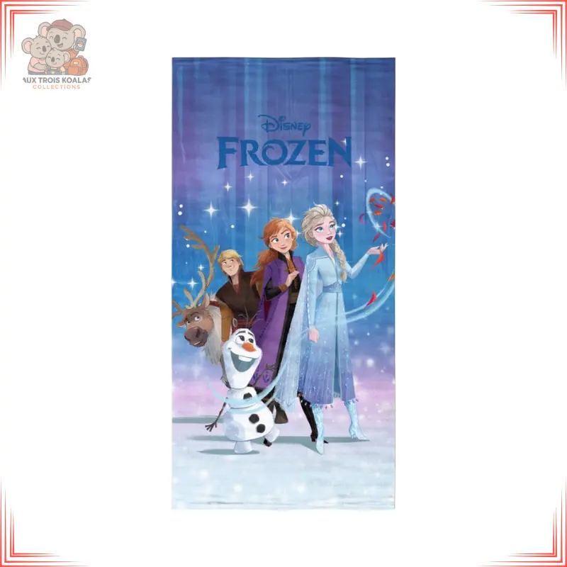[159467] Disney - Serviette de plage en microfibre "La Reine des neiges" (140x70cm)