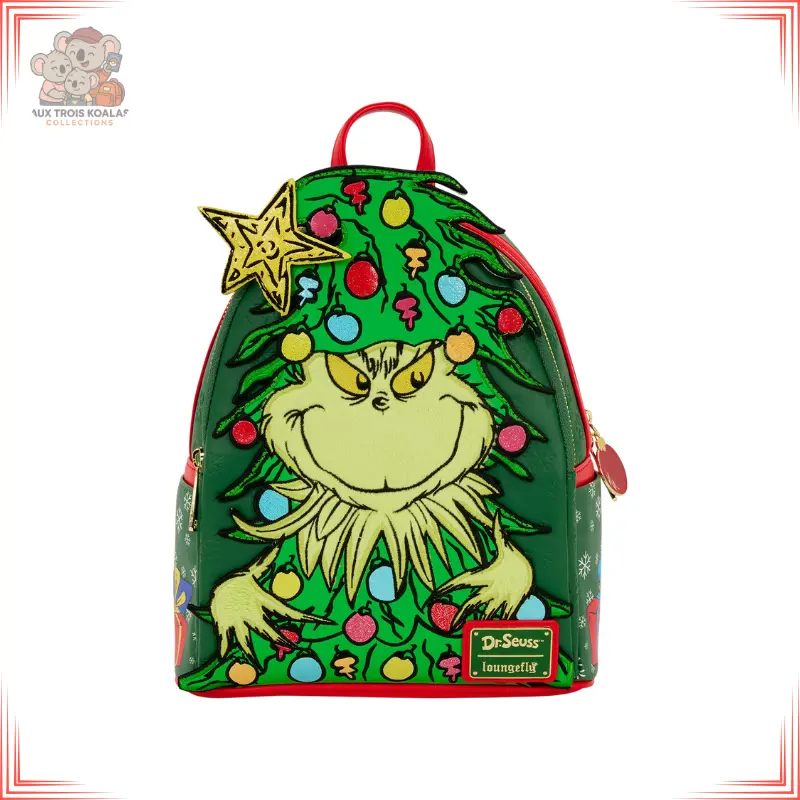 [LOU241091] Grinch - Holiday - Mini Sac à Dos LoungeFly 