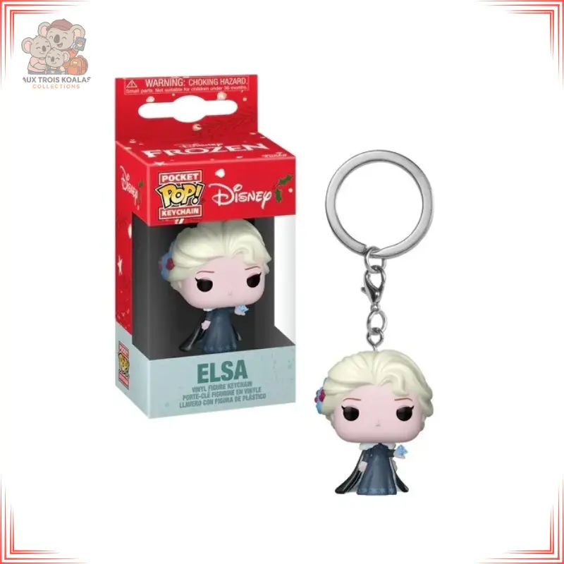 Princess Holiday - Pocket Pop Keychain - Elsa