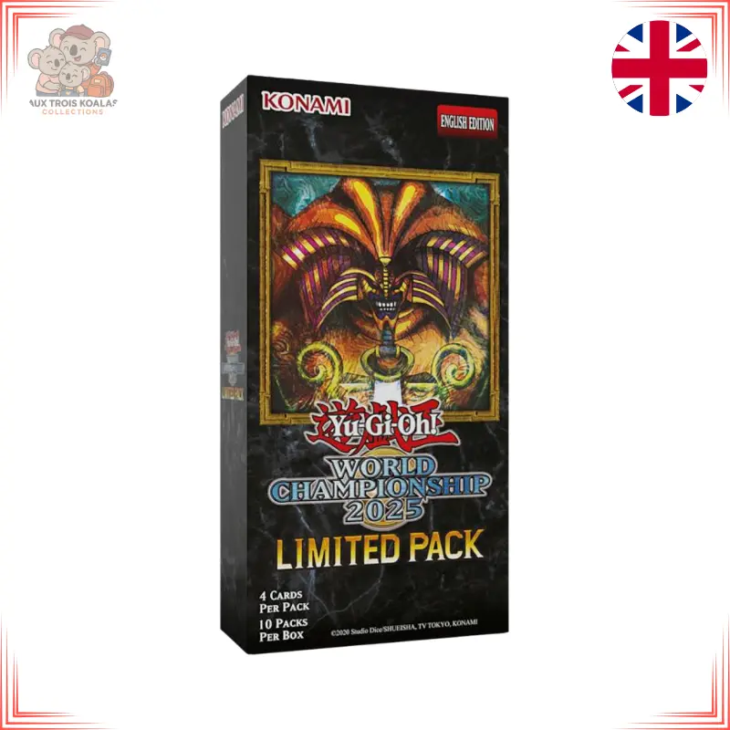 Yu-Gi-Oh! - Display 10 Boosters - World Championship 2025 Limited Pack - UK