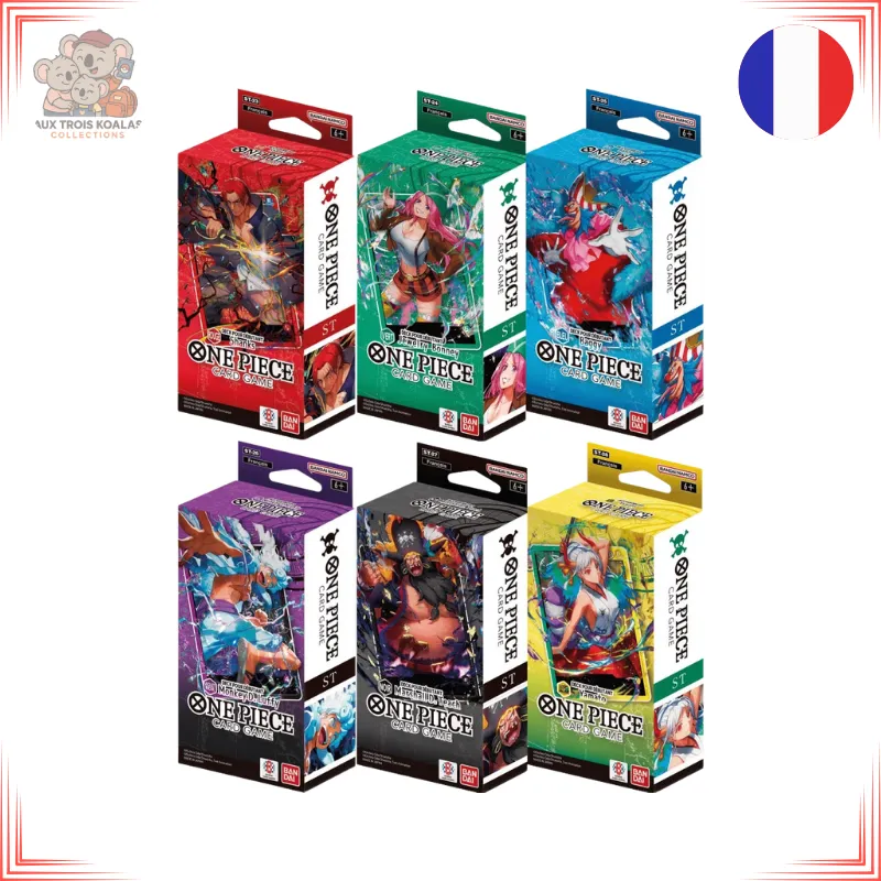 [OP249749-5] One Piece - Deck Débutant - ST23-ST28 (ST27 : Noir Marshall.D.Teach)