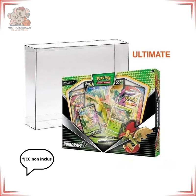 Phoenix Shield - Crystal Box “Ultimate” - Protections pour coffret 4 boosters