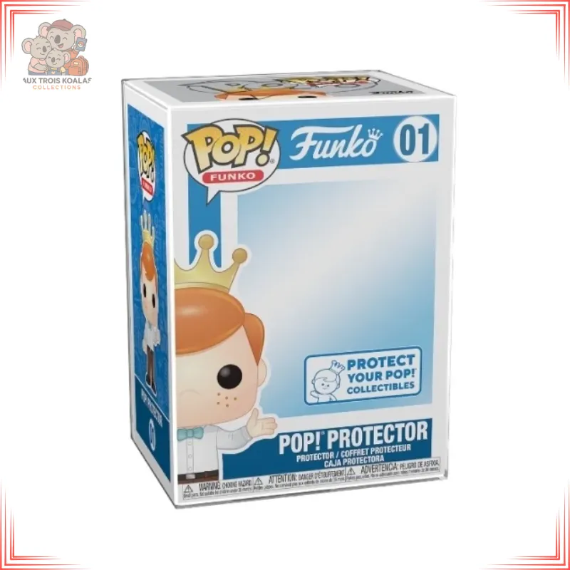 Boîte Protection Acrylique Rigide Funko Pop 'Official By FUNKO'