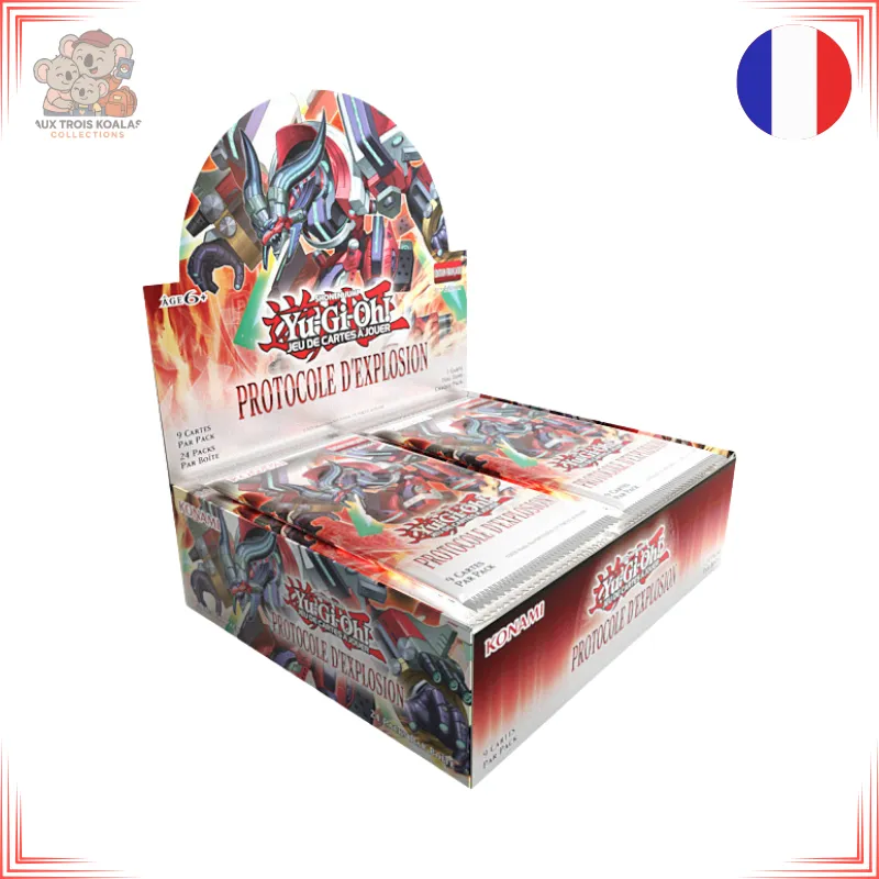 Yu-Gi-Oh! - Display 24 Boosters - Protocole d’Explosion